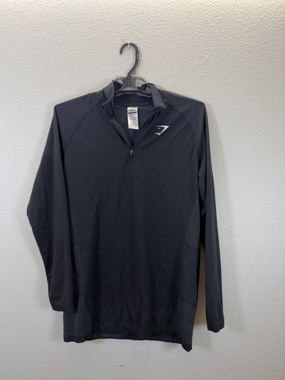 Gymshark Black Men's Zip-Up